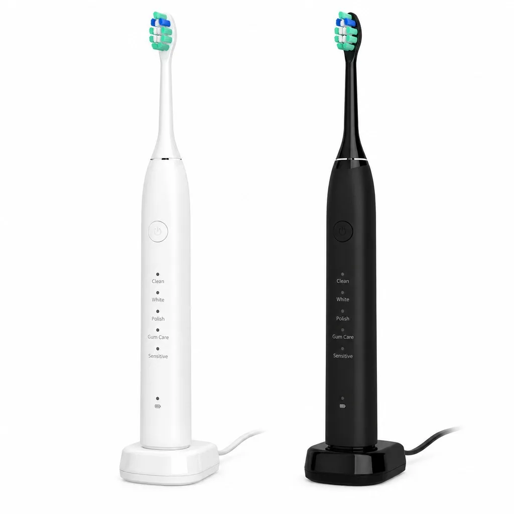 BJ-T6U Long-Lasting Sonic Toothbrush with Inductive Charging