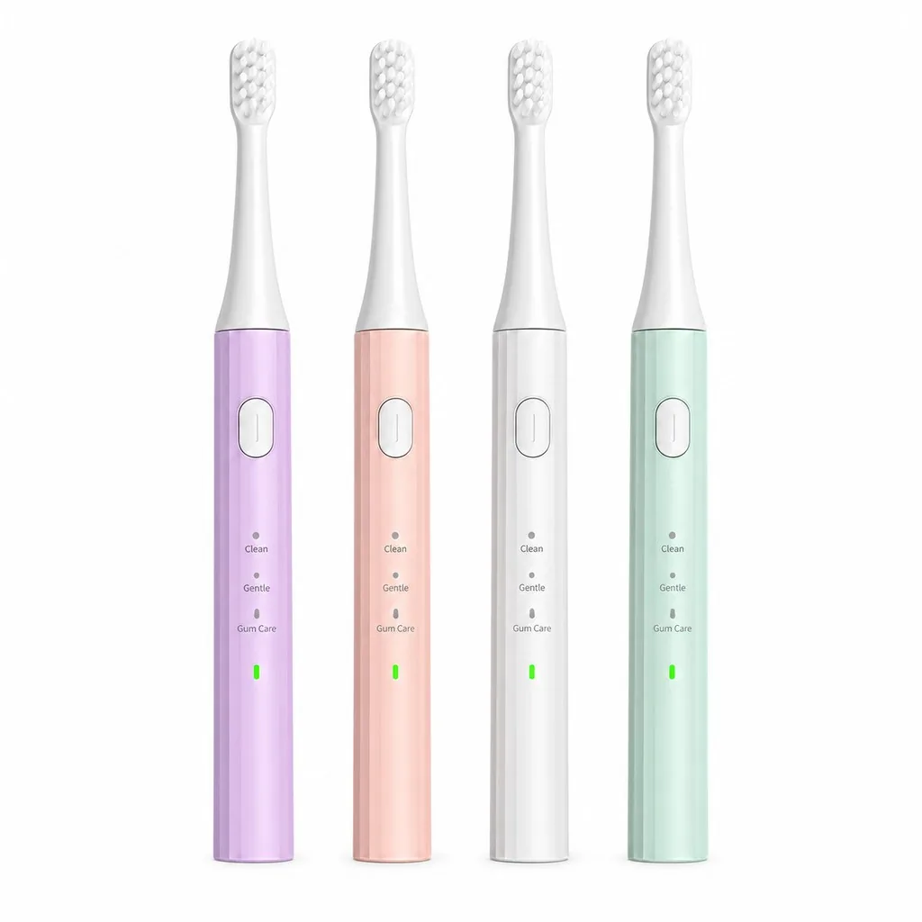 BJ-T3R Fluted-Design Electric Toothbrush